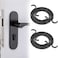 SING F LTD 10Pcs Turn Door Handle Springs DIY Door Handle Spring Repair Kit Accessories for Left Right Hand Internal Door Handles 365x275mm