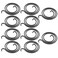 SING F LTD 10Pcs Turn Door Handle Springs DIY Door Handle Spring Repair Kit Accessories for Left Right Hand Internal Door Handles 365x275mm