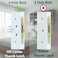 Teilmix Sliding Patio Door Handle Replacement with Zinc Diecast IE Pulls Offset Thumbturn Fits 112 to 214 Thick Door 31516 Hole Center NonHanded Only White Handle not Center