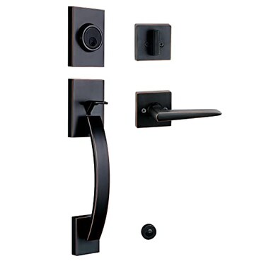 TMC Front Entry Door Handleset Modish KEYED HANDLESET Bronze