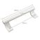 WANLIAN Aluminum Alloy Sliding Door Handle Balcony Glass Sliding Door Handle Bathroom Closet Metal Modern Handle White