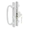 Wynn Hardware 85 Legacy Sliding Patio Glass Door Offset Latch White Handle Set with Keys Sash Controls 2265 Keyed Lock Fits 31516 Screw Hole Spacing and 114 to 214 Door Thickness
