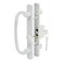 Wynn Hardware 85 Legacy Sliding Patio Glass Door Offset Latch White Handle Set with Keys Sash Controls 2265 Keyed Lock Fits 31516 Screw Hole Spacing and 114 to 214 Door Thickness