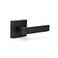 KNOBWELL 1 Pack Heavy Duty Dummy Lever for Interior Door Heavy Duty Dummy Handle Single Sided Matte Black Finish Leversets for Interior Doors RightLeft Handing 093 lb Only One Side Use