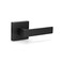 KNOBWELL 1 Pack Heavy Duty Dummy Lever for Interior Door Heavy Duty Dummy Handle Single Sided Matte Black Finish Leversets for Interior Doors RightLeft Handing 093 lb Only One Side Use