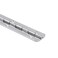 Oedema 63 Continuous Piano Hinges Iron Continuous Hinge 6PCS Piano Hinge with Screws for Cabinet Doors DIY Wooden Projects 075 Open Width Silver