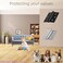 KSDCMRS 35 SelfClosing Stainless Steel Hinges312 inch x 3 12 Inch Heavy Duty Spring Loaded Automatic Adjustable to Close Door Hinge with Square Corner Matte Black2PACK