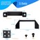 Air Jade 2 Sets Door Handles and Alloy Hinges Installation Kit for 2020 Series 6mm TSlot Aluminum Extrusion Aluminum Frame Hardware Includes 20 Pcs Hex Screws 20 Pcs TNuts and 2 Pcs Wrenches