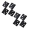 Antrader 3 Inch Lift Off Hinge Flag HingesBlack Offset Door HingesStainless Steel Door Hinge Detachable4 Pcs