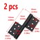 Antrader 5 Inch Lift Off Hinge Flag HingesBlack Offset Door HingesStainless Steel Door Hinge Detachable2 Pcs