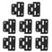 Antrader TakeApartLift Off Hinge Door Hinges 2319 Chrome Flight Case Detachable Hinge Link Pack of 8