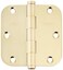 Baldwin 1135003I Radius Mortise Hinge Lifetime Brass