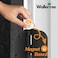 Wallertree Door Hinge Heads Decorative Topper Coffee Latte Art Hinge Head Magnet Miniature Door Hinge Pin Topper Set of 5