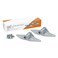 HARDWAREX SUPPLY HardwareX supply Garage Door Hinge Heavy Duty 14 Gauge Wide Body 2 Pack 1