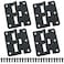 heyous Heyous 4PCS Black 303x 264 Lift Off Hinge Door Removable Hinge Hardware Detachable Hinge Take Apart Hinges for Flight Case