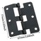 heyous Heyous 4PCS Black 303x 264 Lift Off Hinge Door Removable Hinge Hardware Detachable Hinge Take Apart Hinges for Flight Case