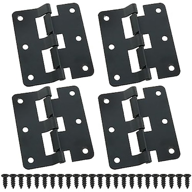 heyous Heyous 4PCS Black 303x 264 Lift Off Hinge Door Removable Hinge Hardware Detachable Hinge Take Apart Hinges for Flight Case