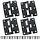 heyous Heyous 4PCS Black 303x 264 Lift Off Hinge Door Removable Hinge Hardware Detachable Hinge Take Apart Hinges for Flight Case