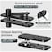 HFCENXIE Hidden Door Hinge570Lbs LoadBearing Thickened Solid Stainless Steel Heavy Duty 360 Swinging Pivot Hinge for Secret Doors Bookcase Murphy Shelf Doors Includes Hardware Kit 2SET
