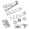 Tantopoer Hidden Door Hinges Pivot Hinges 360degree Rotating Murphy Bookcase Secret Door Hinges 300pound HeavyDuty Hinge kit