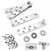 Tantopoer Hidden Door Hinges Pivot Hinges 360degree Rotating Murphy Bookcase Secret Door Hinges 300pound HeavyDuty Hinge kit