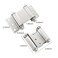 HOME MASTER HARDWARE 3 Double Action Spring Door Hinge Self Closing Door Swing Hinge with Screws for Saloon Bar Pub Swinging Cafe Doors Satin Nickel Finish 2 Pack