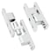 ITROLLE 2PCS CL215 Barrel Style Detachable Hinges Chrome Metal Plated TraditionalContemporary Suitable for Doors Windows Cupboards Shoe Closets Gate Hinge