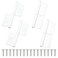 ITROLLE 4PCS White LiftOff Hinges Detachable Door Hinges with Screws for Window Cabinet Door