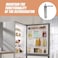 JECOMPRIS Adjustable Automatic Door Closer Stainless Steel Freezer Door Pivot Hinge Replacement 433X275X082 Inches Commercial Refrigerator Door Hardware