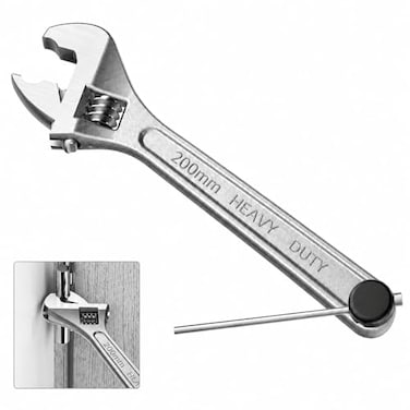 Gitaobac Knuckle Bender Adjustable Door Hinge Tool with Builtin Hinge Pin Remover Heavy Duty Steel Knuckle Bender for Fixing Sagging or Misaligned Doors Universal Fit for Residential Hinges