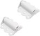 Litepak Screen Door Hinge Professional Grade Hardware SelfClosing Easy Install 2 Pack White