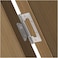 Li-TianFeng LiTianFeng NonMortise Door Hinges Easy to Install 4 325 Stainless Steel Door Hinges Smooth Movement and Heavy Duty Silver6pcs