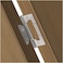 Li-TianFeng LiTianFeng NonMortise Door Hinges Easy to Install 4 325 Stainless Steel Door Hinges Smooth Movement and Heavy Duty Silver6pcs