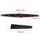 Litoexpe 6 Inch Strap Hinges 6 Pcs Black Steel Powder Coated Surface Mount 4 Holes