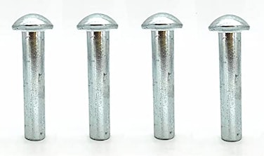 LKQI Replacement Wood Stove Door Hinge Pins 38 x 1 34 Solid Steel Set of 4