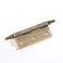 Mcredy Door Hinges 2 Inch Brass Cabinet Box Hinge Retro Bronze 2 Pcs