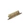 Mcredy Door Hinges 25 Inch Retro Brass Bronze Cabinet Hinges Loose Pin with Ball Finials for Kitchen Cabinets Hardware 2 Packs