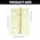 Murtenze 24 Pack 15 Inch Door Hinge Cabinet Hinge Gold Butt Hinges Ball Bearing Window Outdoor Hinges with Mounting Screws