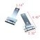 MY MIRONEY 531 x 232 Strap Tee T Hinge Carbon Steel T Hinge for Garage Barn Door Gate Shed Cargo Trailer Truck Pack of 2