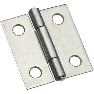 National Hardware N146043 V518 NonRemovable Pin Hinges in Zinc plated 2 pack