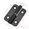 Pastlla 2Pcs Heavy Duty Lift Off Hinge 4 HShaped Door Hinges 304 Stainless Steel Left Right Hinges Detachable Door Hinge for Internal External Doors Window Cabinet Wooden Boxes Cases Black