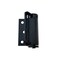 QCAA Adjustable Spring Hinge Half Surface 3 Black 2 Pack1 Pair Made in Taiwan