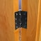 Richelieu 4823ORBB Onward 3Pack 4 12inch 114 mm Full Mortise Ball Bearing Butt Hinge Square Corner OilRubbed Bronze Finish