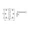 Richelieu Hardware 3 76 mm Full Mortise Butt Hinge for Interior Door 820ORBB 2Pack OilRubbed Bronze