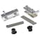 Rok Hardware Glass Door Pivot Hinge for Free Swinging Glass Chrome