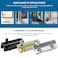 Rok Hardware Glass Door Pivot Hinge for Free Swinging Glass Chrome