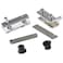 Rok Hardware Glass Door Pivot Hinge for Free Swinging Glass Chrome