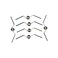 yhoparts Self Opening Door Hinge Spring Reverse Acting for Both 12 and 58 Radius Hinges Self Opening Door Hinge Butterfly Spring 6PK