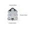 RLECS Spring Hinge 2PCS 66mm26inch Spring Loaded Door Self Closing Hinge Silver