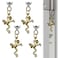 Sqsyqz 4Pcs Brass Frog Magnetic Hinge Head Toppers Magnetic Hinge Dropper Hanging Frog Statue Door Hinge Heads Decorative